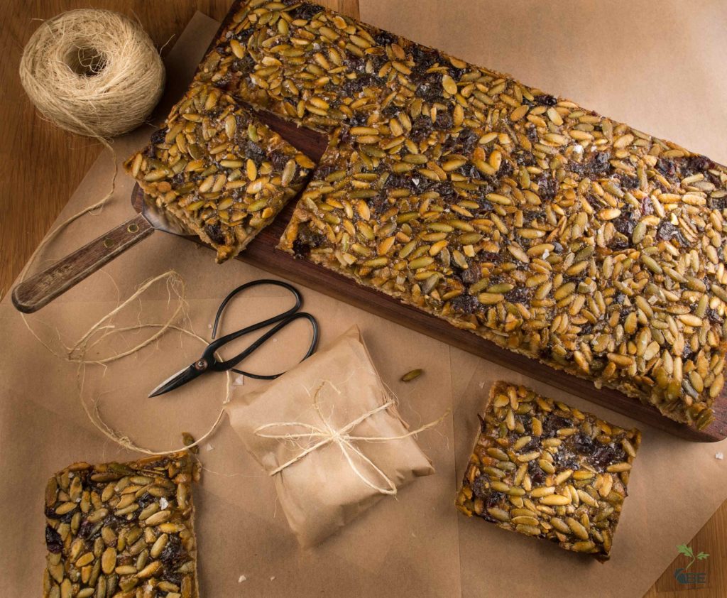 Pumpkin Seed Oat Bars Be the Beautiful Life