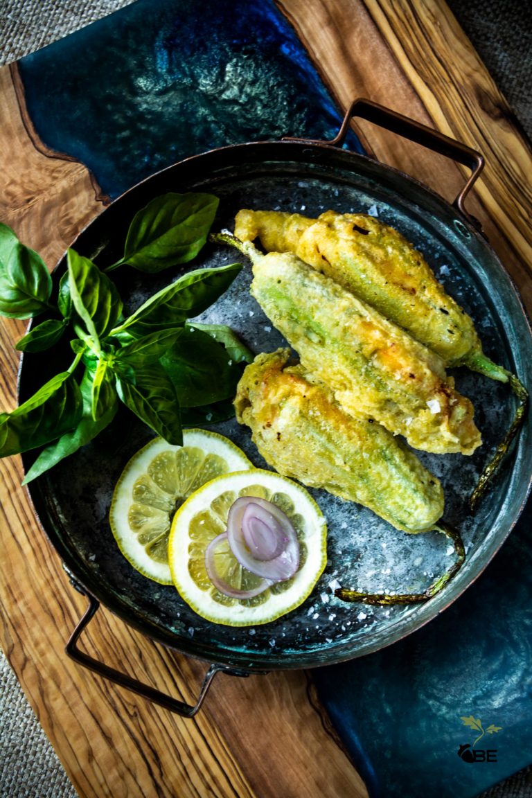 Fried Squash Blossoms with Pancetta, Lemon & Ricotta Be the Beautiful